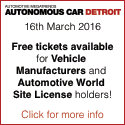 Autonomous Car Detroit