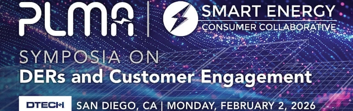 PLMA & SECC: Symposia on DERs and Customer Engagement